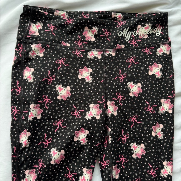 Forever 21 Pants - Forever 21 My Melody Black and Pink Leggings